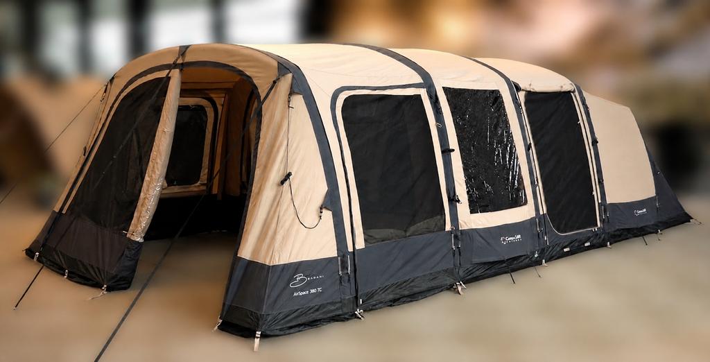 Bardani airspace 380 tc tent ( opblaasbaar ), Ophalen, Zo goed als nieuw
