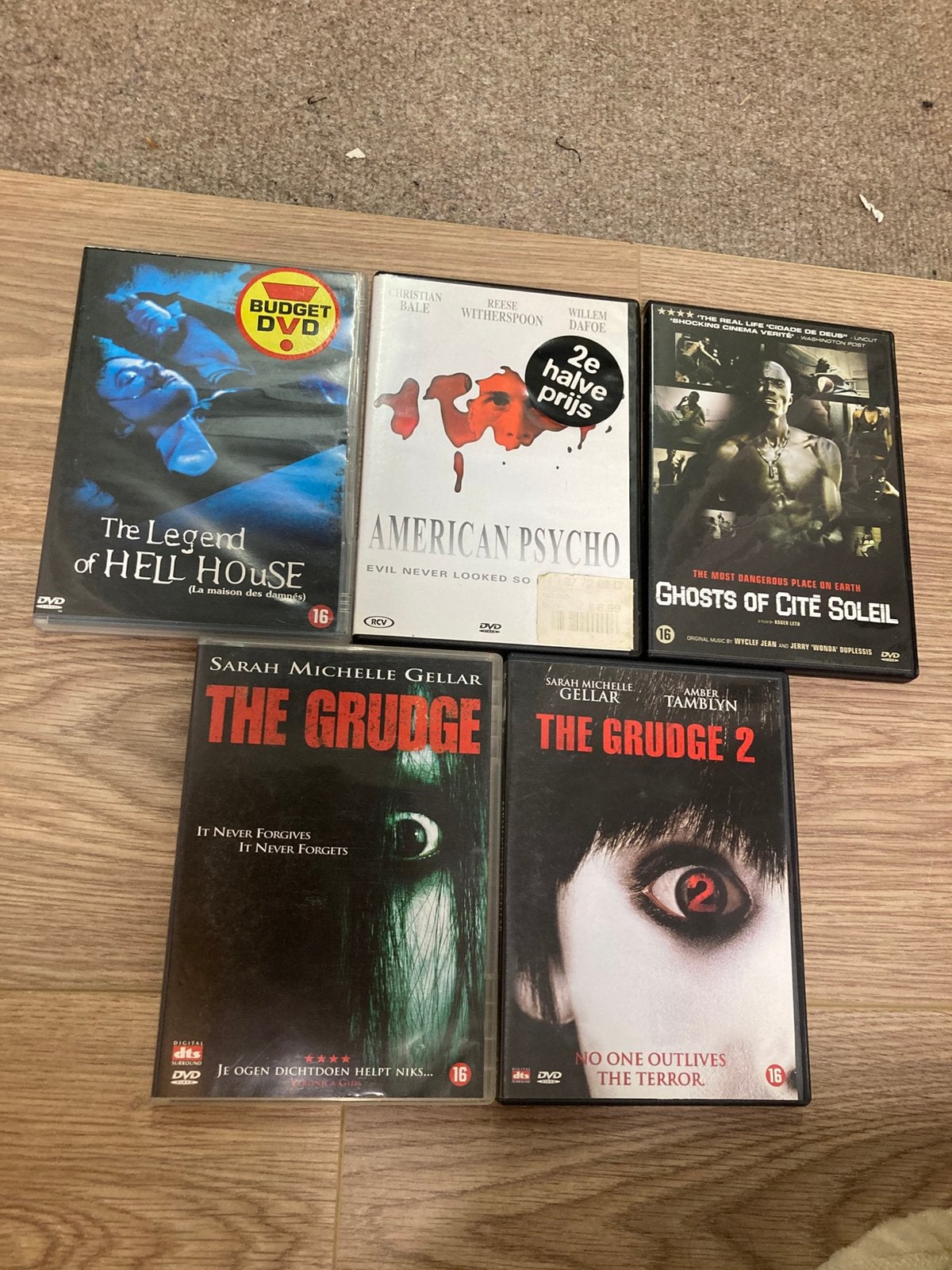 Meerdere horror dvd’s, Vanaf 16 jaar, Ophalen of Verzenden, Zo goed als nieuw, Overige genres