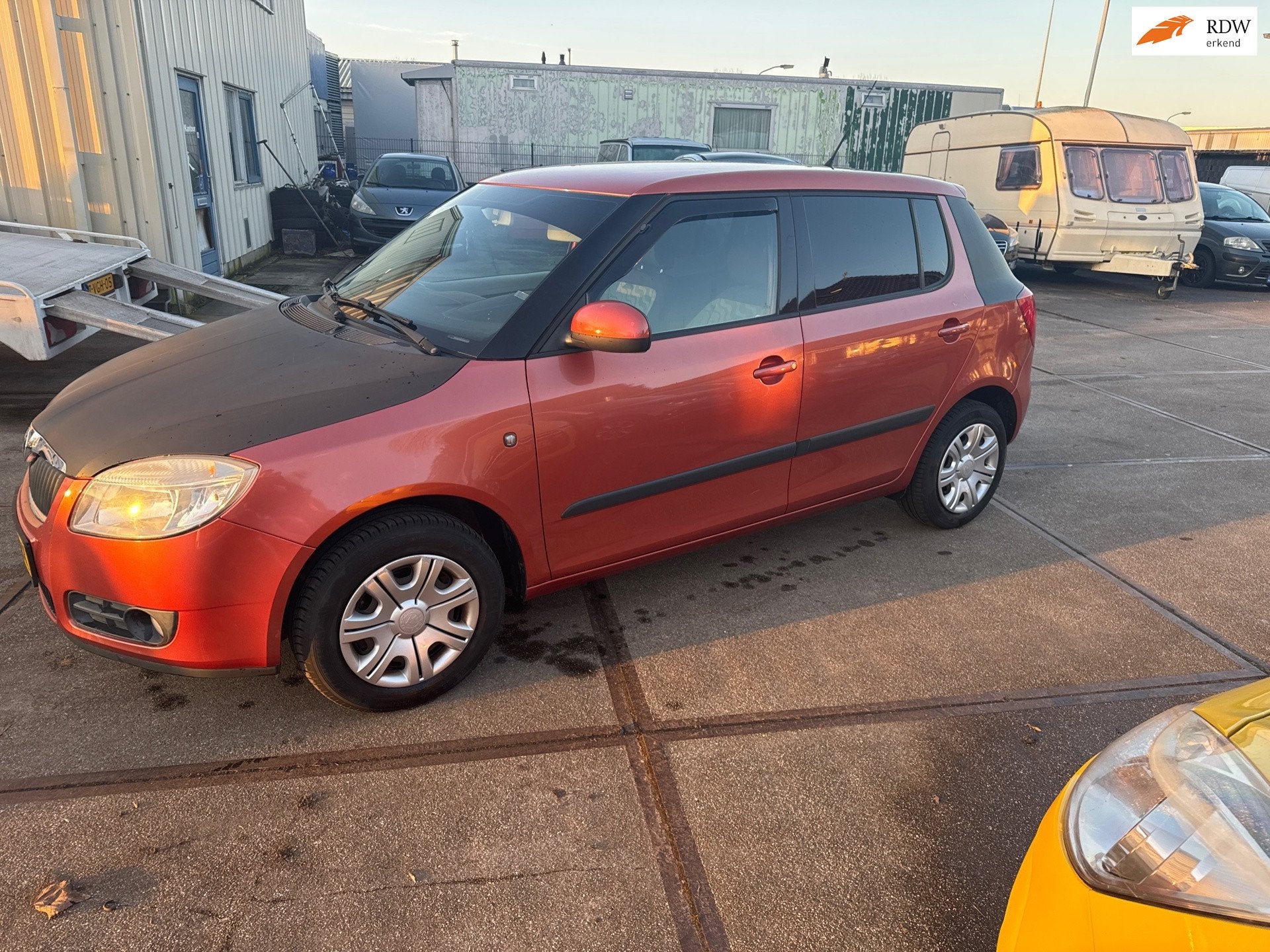 Skoda Fabia 1.4-16V Ambiente Inruil mogelijk, Auto's, Voorwielaandrijving, Origineel Nederlands, Bedrijf, 1000 kg