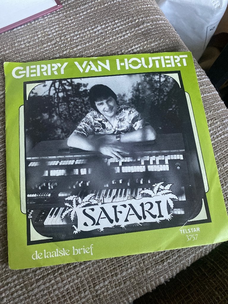 Gerry van Houtert - Safari / De Laatste Brief (7 inch), 7 inch, EP, Gebruikt, Piraten en Zeemansliederen