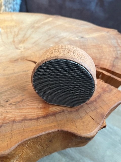 Woodsound bluetooth speaker, draadloos, Overige merken, Ophalen of Verzenden, Zo goed als nieuw, Draagbare speaker
