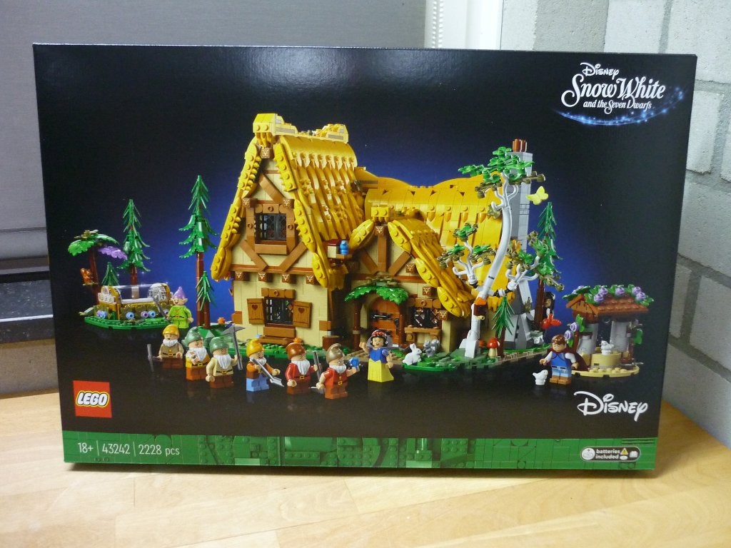 Lego 43242 Huisje van Sneeuwwitje en de zeven dwergen. Nieuw, Lego, Nieuw, Ophalen of Verzenden, Disney