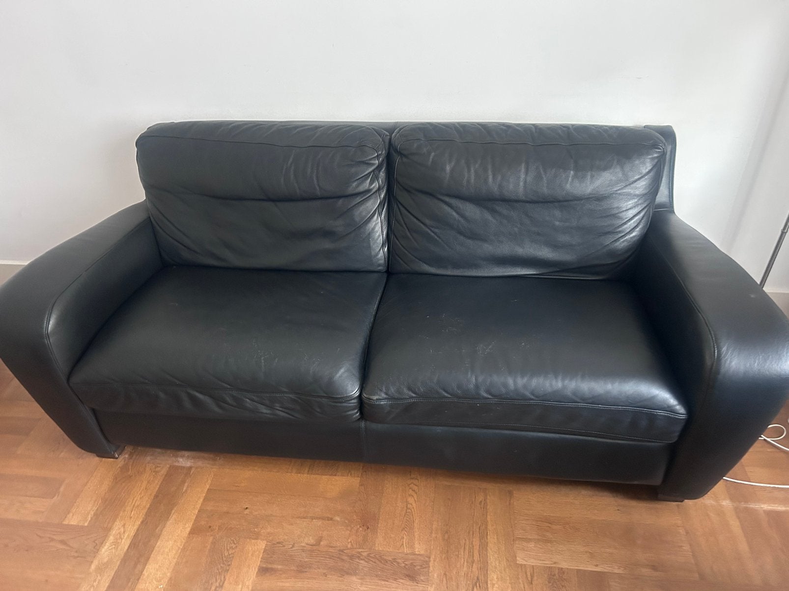 2 gratis banken, Huis en Inrichting, Banken | Bankstellen, Ophalen, Zo goed als nieuw, 75 tot 100 cm
