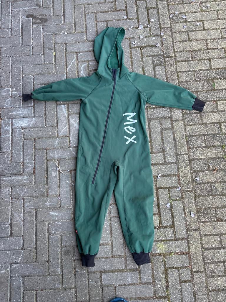 Groen skipak/regenpak maat 128, Kinderen en Baby's, Kinderkleding | Maat 128, Ophalen of Verzenden, Gebruikt, Jongen of Meisje