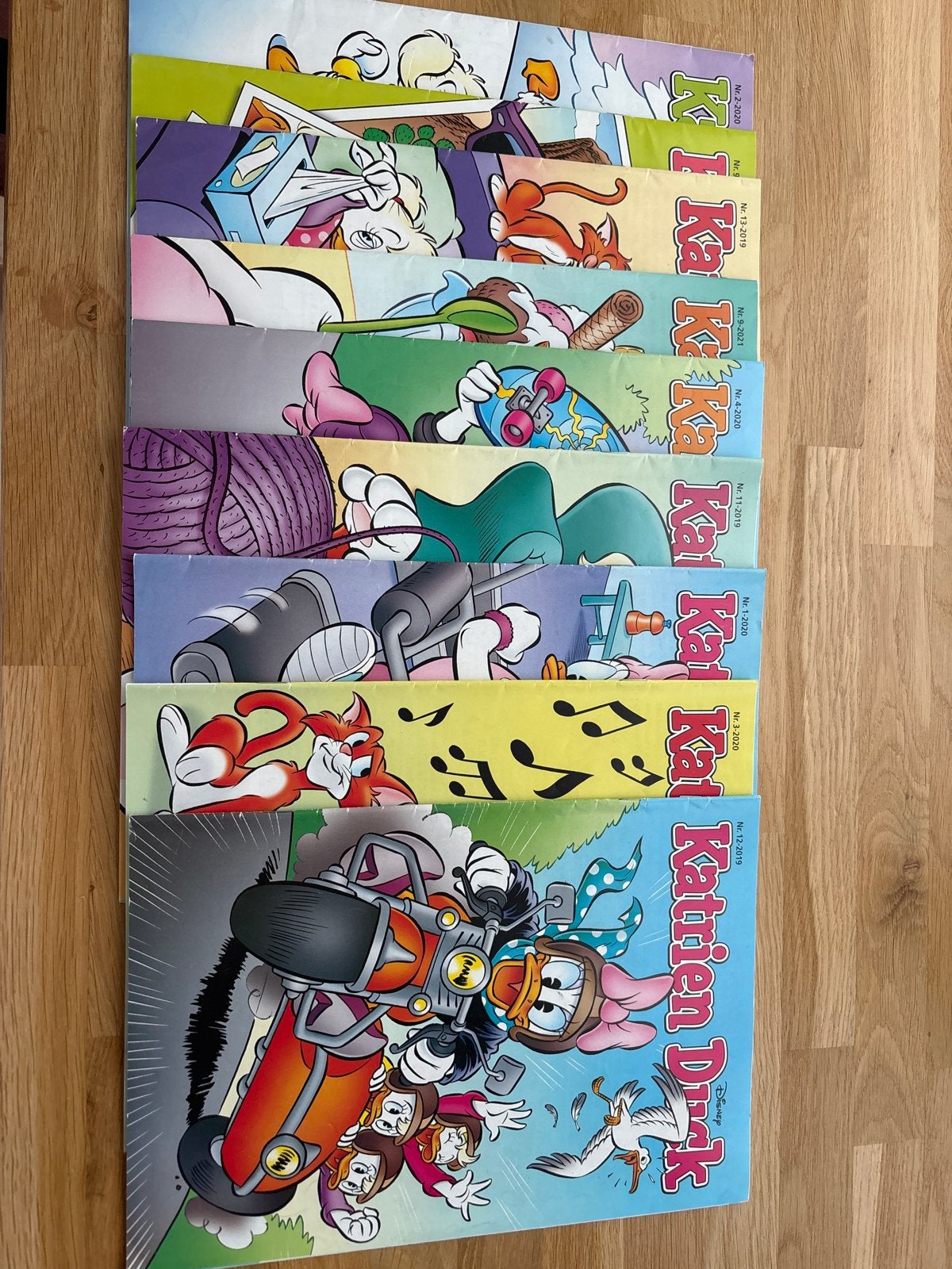 Katrien Duck tijdschriften  -  2019-2020, Complete serie of reeks, Ophalen of Verzenden, Zo goed als nieuw