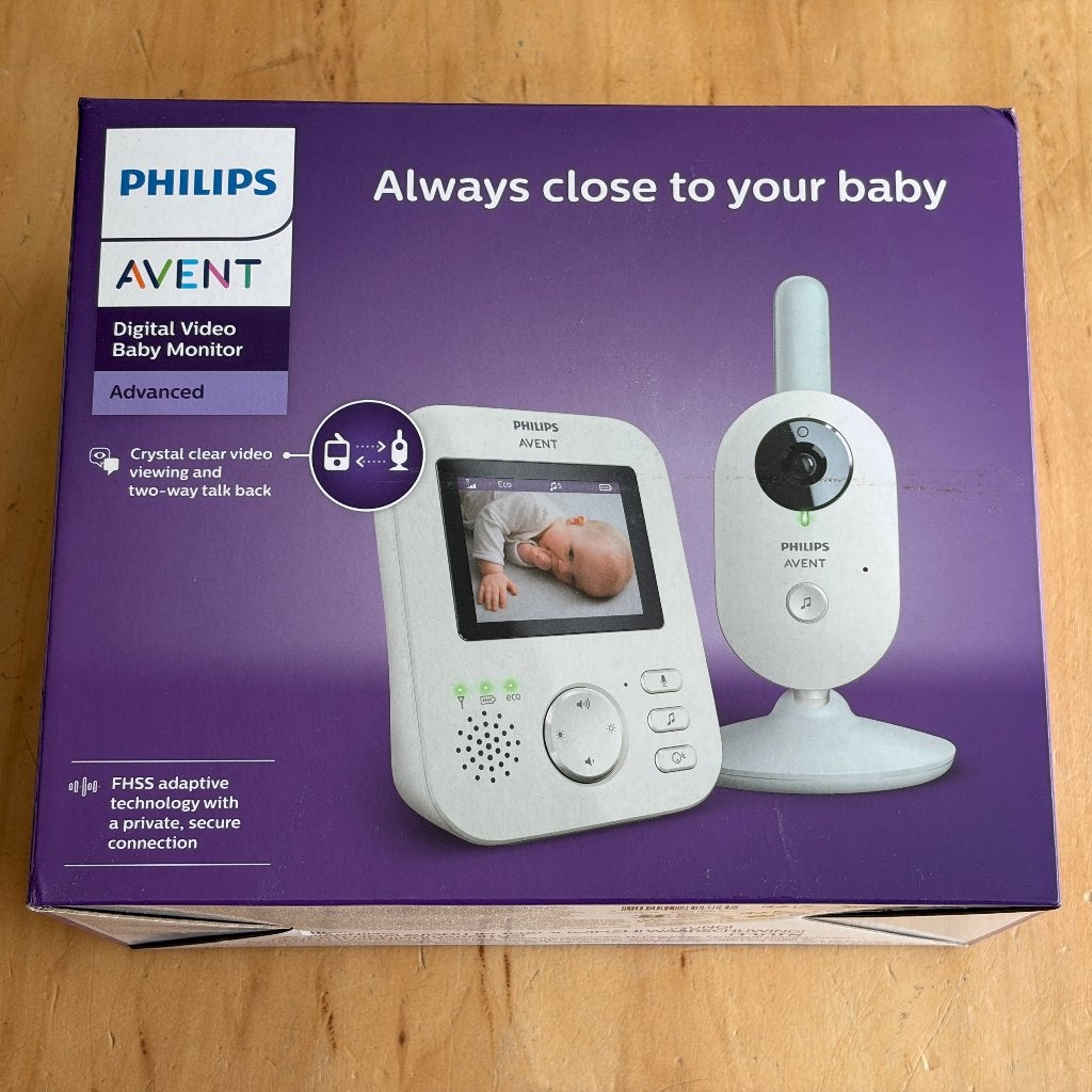 Philips Avent Babyfoon SCD833 [NIEUW], Kinderen en Baby's, Babyfoons, Ophalen of Verzenden, Nieuw, Minder dan 100 meter, Camera