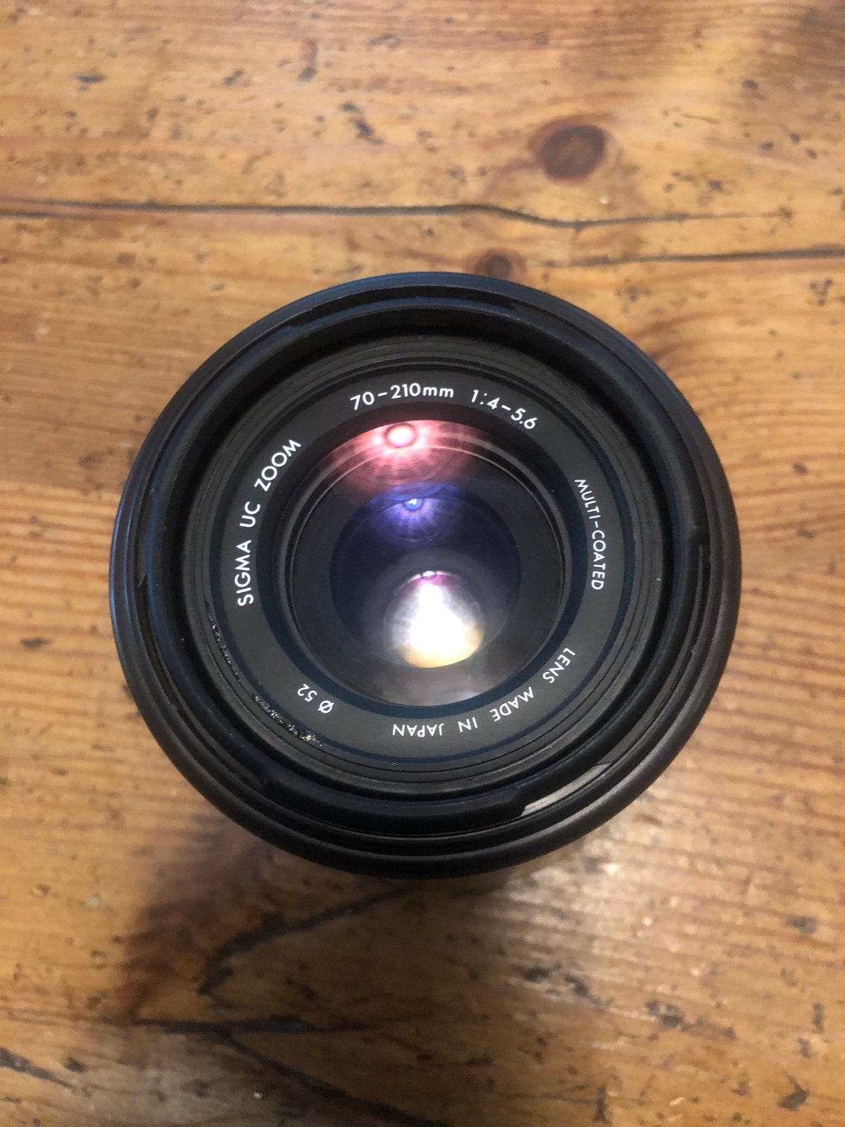 Sigma UC Zoom 70-210mm f/4-5.6 lens, Ophalen of Verzenden, Gebruikt, Telelens, Zoom