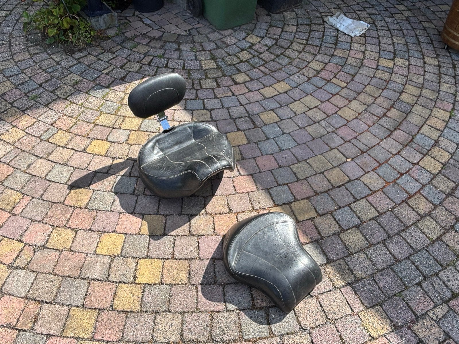 Yamaha XV1900 Motorzadel met rugleuning - Gebruikt, Ophalen, Gebruikt