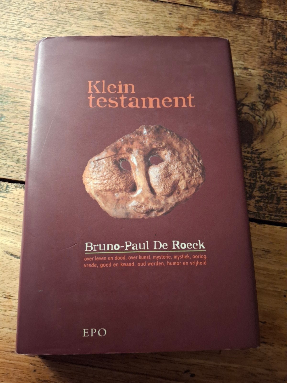 B.P. de Roeck - Klein testament, Boeken, Ophalen of Verzenden, Gelezen, B.P. de Roeck