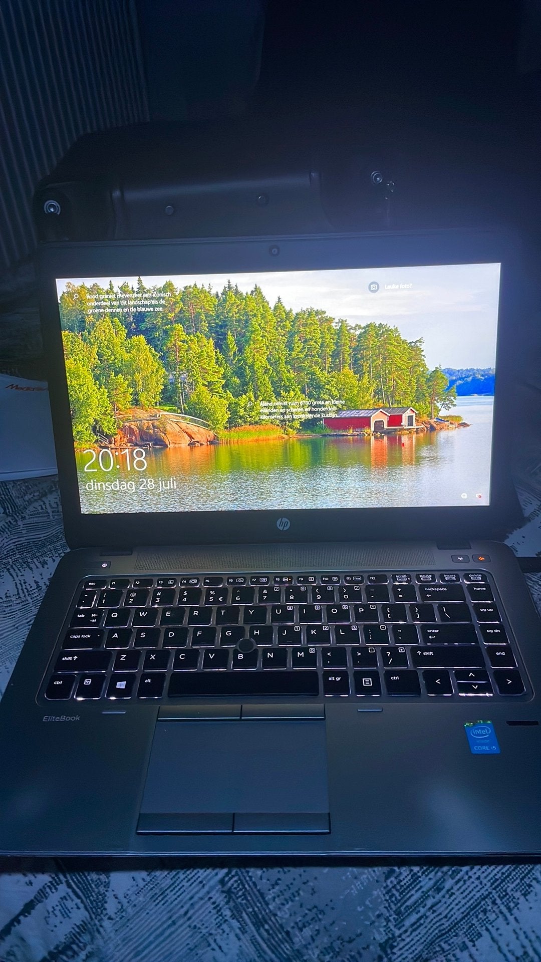 HP Elitebook Laptop School / Werk, Computers en Software, Ophalen, 2 tot 3 Ghz, Qwerty, 8 GB