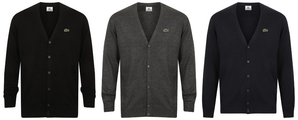 Lacoste Vest Cardigan 3 kleuren S,M,L,XL,2XL,3XL,4XL Nieuw, Overige kleuren, Verzenden, Lacoste, Nieuw