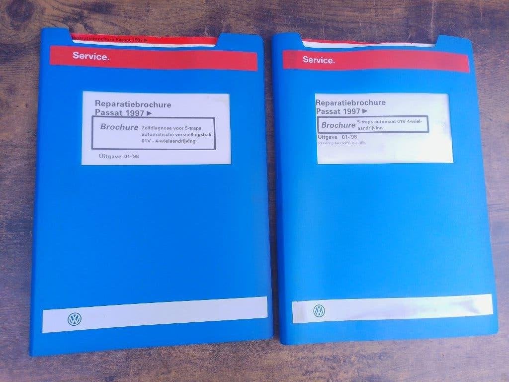 Vw Passat B5 dealer werkplaatsboeken Automaatbak 01V Syncro, Ophalen of Verzenden, Gelezen, Volkswagen