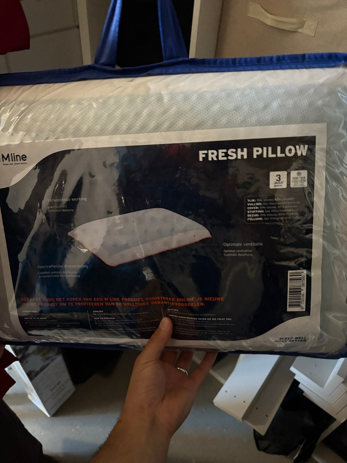 M line Fresh Pillow - 1 stuk, Huis en Inrichting, Ophalen, Nieuw
