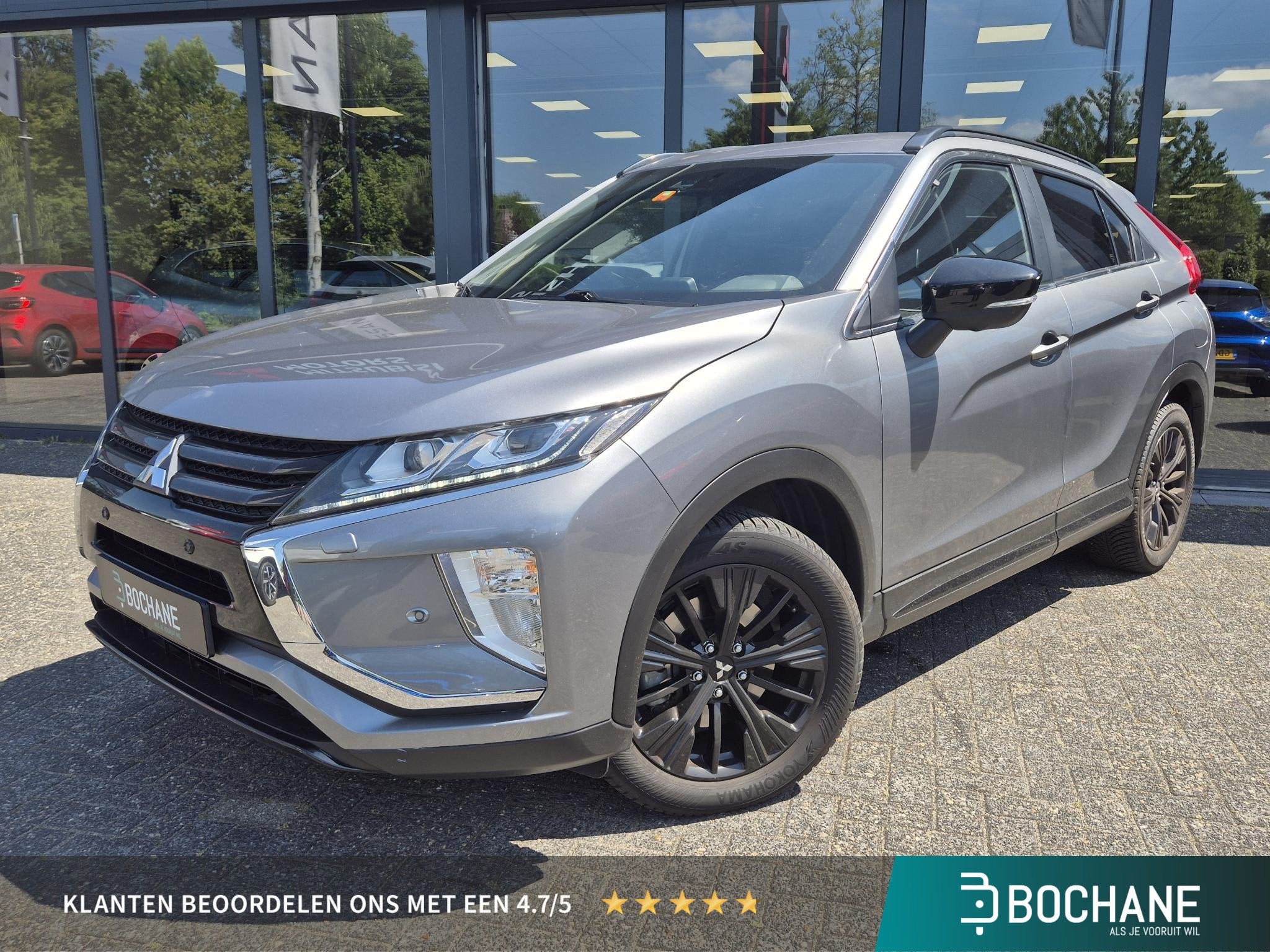 Mitsubishi Eclipse Cross 1.5 DI-T Black Edition | Trekhaak |, Stof, 4 cilinders, Met garantie (alle), 163 pk
