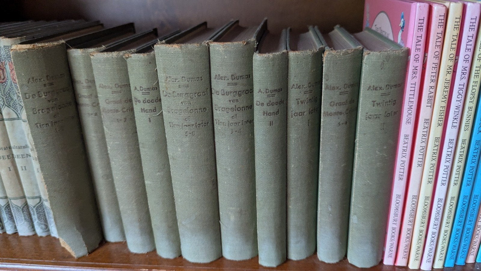 Collectie klassieke romans van Alexandre Dumas, Gelezen, Alexandre Dumas, Ophalen of Verzenden, Nederland