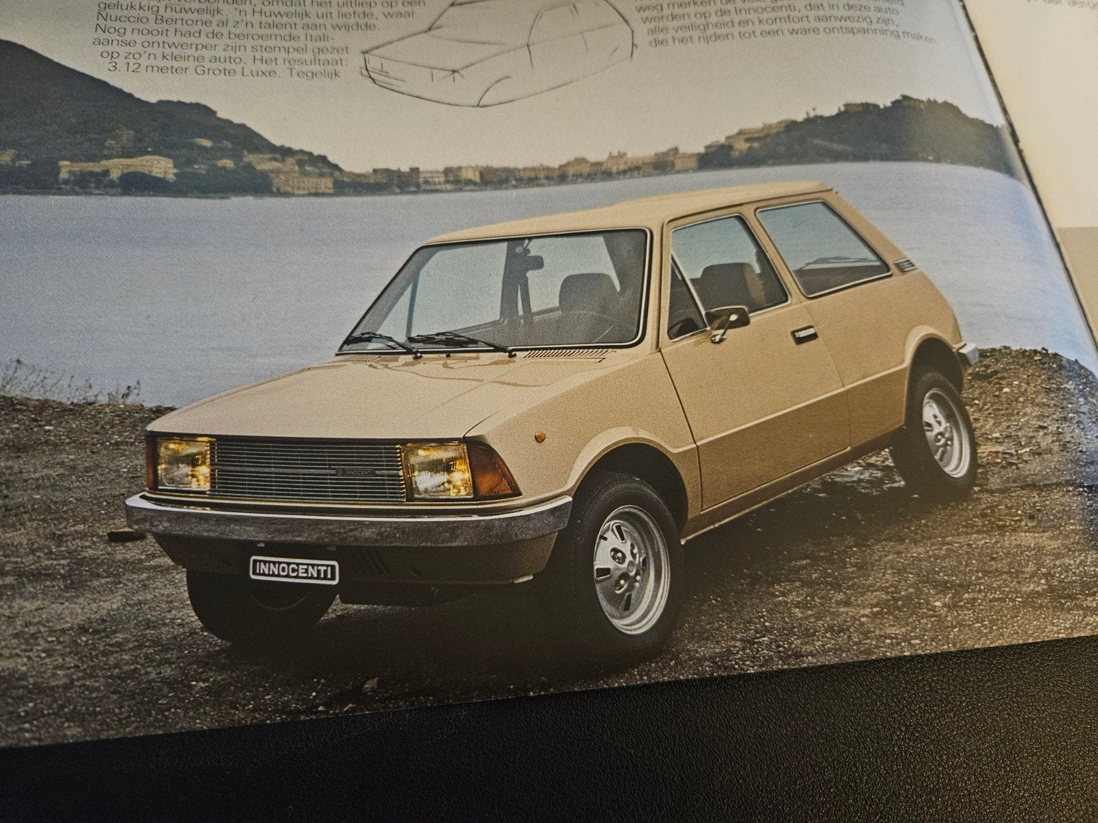 Brochure Innocenti 90 & 120, Ophalen of Verzenden, Zo goed als nieuw, Overige merken