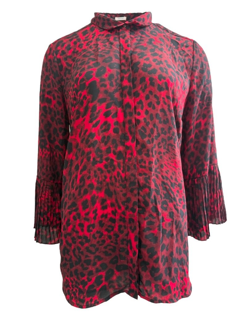Inwear blouse XL, Maat 46/48 (XL) of groter, Ophalen of Verzenden, Zo goed als nieuw, Rood