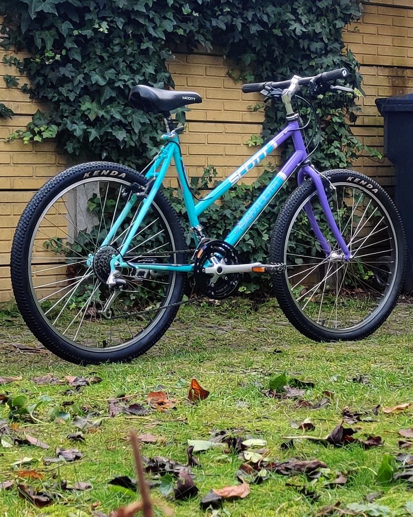 Scott Sawtooth retro MTB maat L, 26 inch, Velgrem, 47 tot 50 cm, Zo goed als nieuw