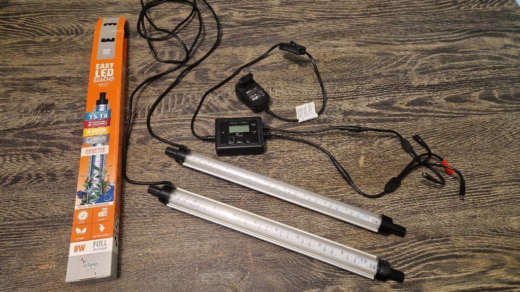 Aquatlantis aquarium ledverlichtings set 438mm, Gebruikt, Aquatlantis, Verlichting of Verwarming, Ophalen of Verzenden