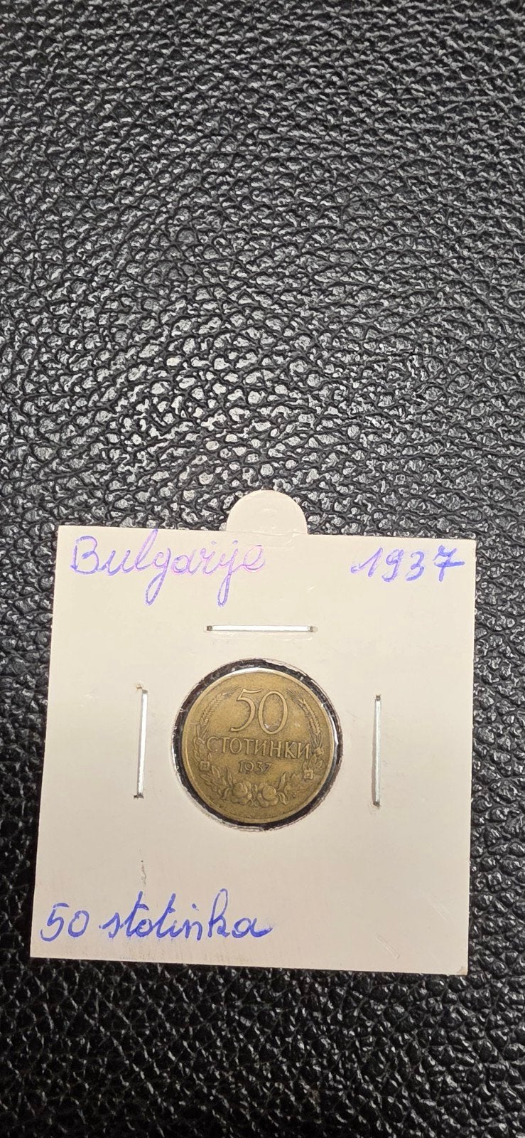 Bulgarije 50 stotinka 1937, Ophalen of Verzenden, Bulgarije