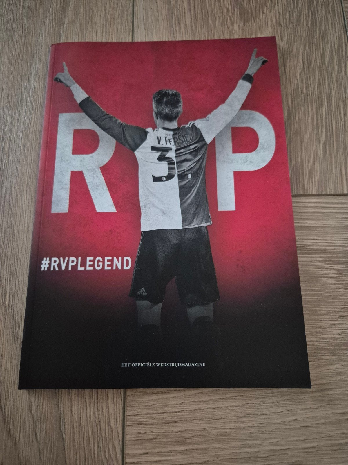 Feyenoord Wedstrijdmagazines: RVP Legend & Gio Bedankt, Ophalen of Verzenden, Zo goed als nieuw, Feyenoord Rotterdam, Overige sporten