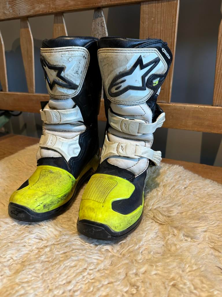 Alpinestars Tech 3S Kids Motorcross laarzen - Maat 33, Ophalen of Verzenden, Tweedehands, Kinderen, Laarzen