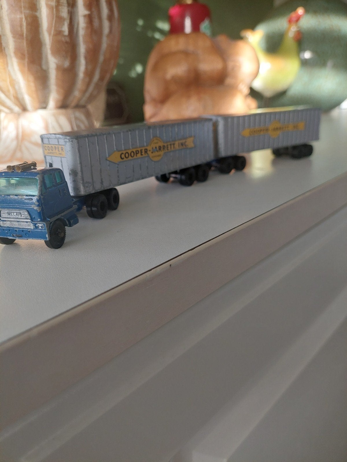 MATCHBOX MAJOR PACK NO. M-9 INTER-STATE DOUBLE FREIGHTER., Ophalen of Verzenden, Gebruikt, Auto