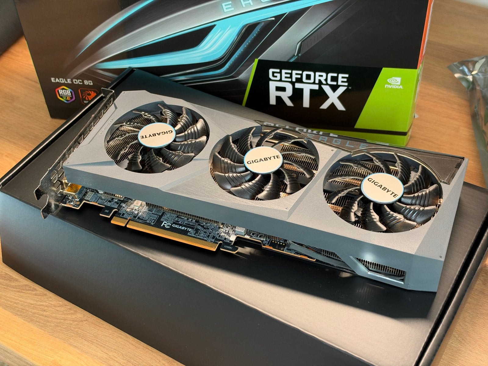 Gigabyte GeForce RTX 3070 Eagle OC 8G Videokaart, Computers en Software, HDMI, GDDR6, PCI-Express 4, Ophalen of Verzenden