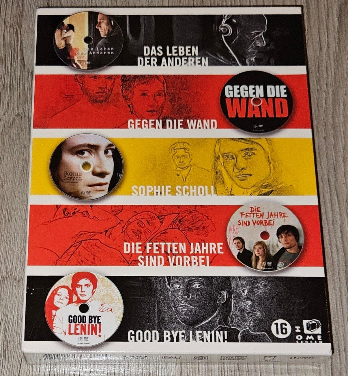 Volkskrant German Cinema DVD Boxset - 5 films, Vanaf 16 jaar, Nederlands, Overige genres, Duits