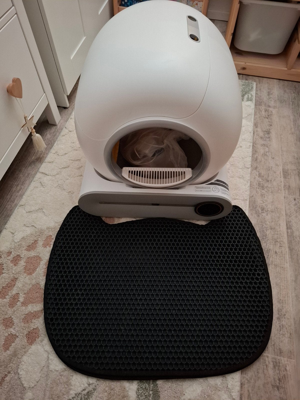 Nette automatische zelfreinigende kattenbak 65ltr, Ophalen, Zelfreinigend, Zo goed als nieuw, Gesloten