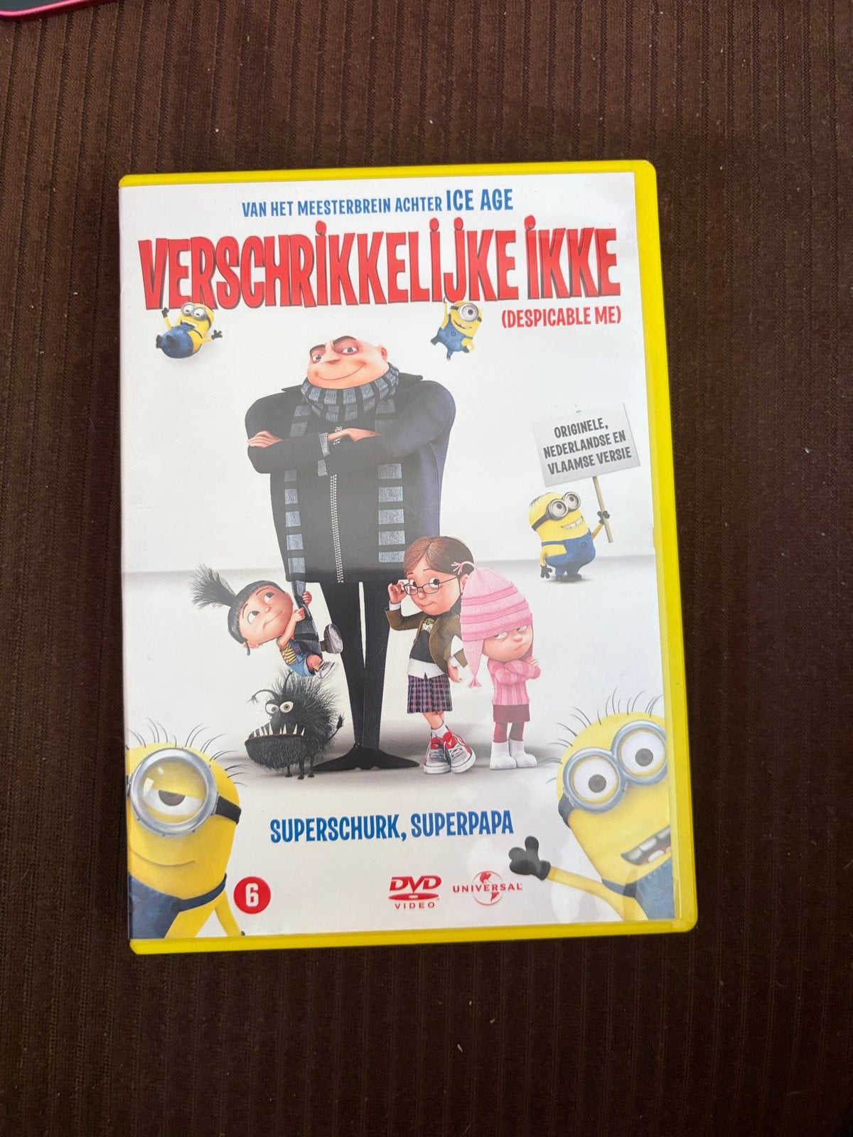 DVD Verschrikkelijke Ikke (Despicable Me) - Animatie, Gebruikt, Ophalen of Verzenden, Komedie, Vanaf 6 jaar