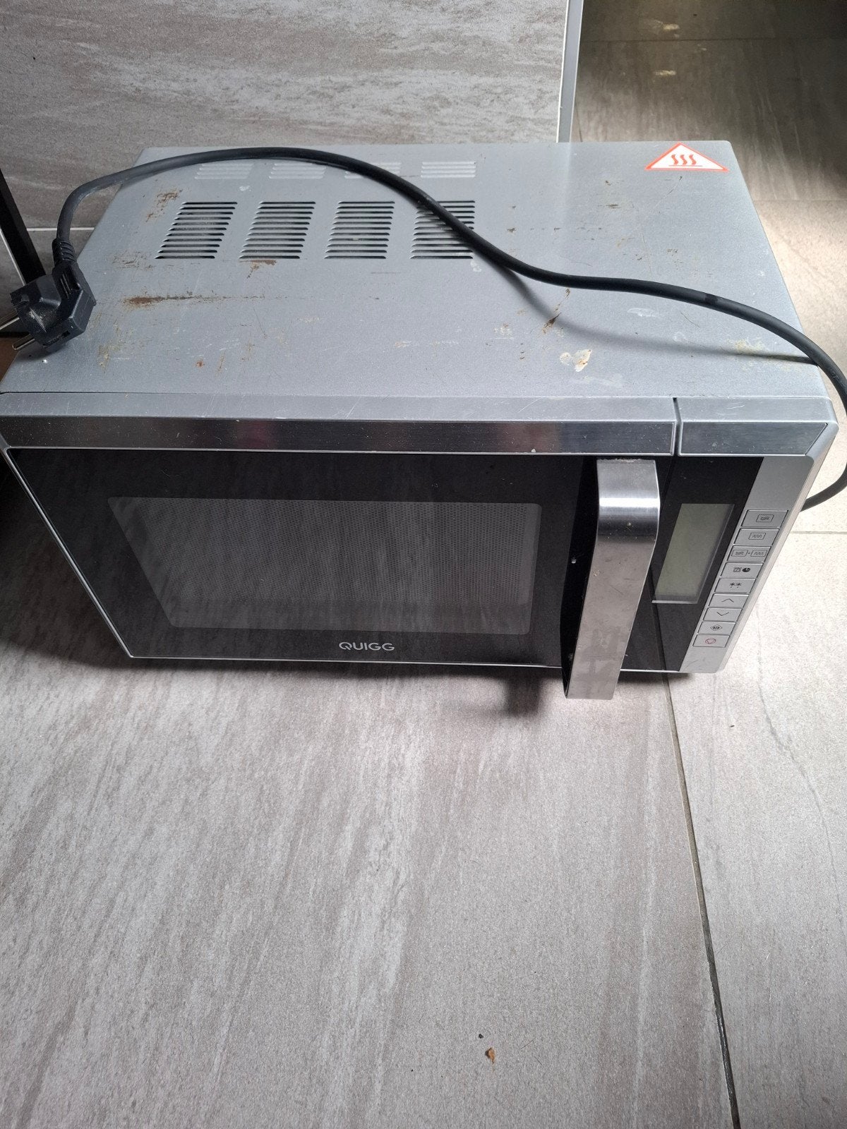 Quigg magnetron te koop, Ophalen