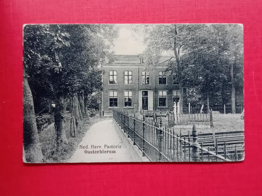 Ansichtkaart Oosterbierum, Ophalen of Verzenden, 1920 tot 1940