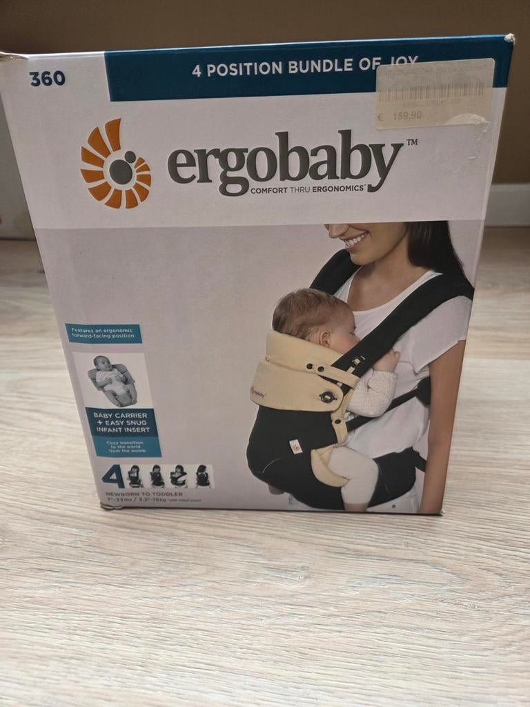 Als nieuw ergobaby draagzak, Overige merken, Buik of Rug, Ophalen of Verzenden, Zo goed als nieuw