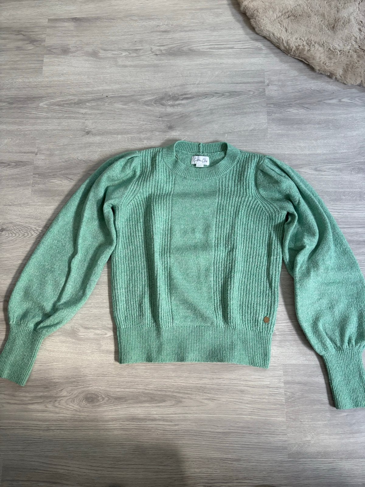 Groene trui van Cotton Club - Maat XS, Ophalen of Verzenden, Zo goed als nieuw, Maat 34 (XS) of kleiner, Groen