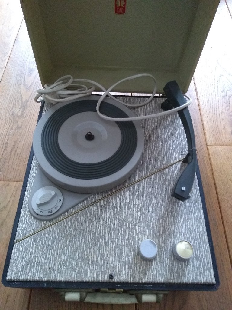 Vintage Platenspeler Ear (moet gereviseerd worden!), Ophalen of Verzenden, Niet werkend, Platenspeler, Thorens
