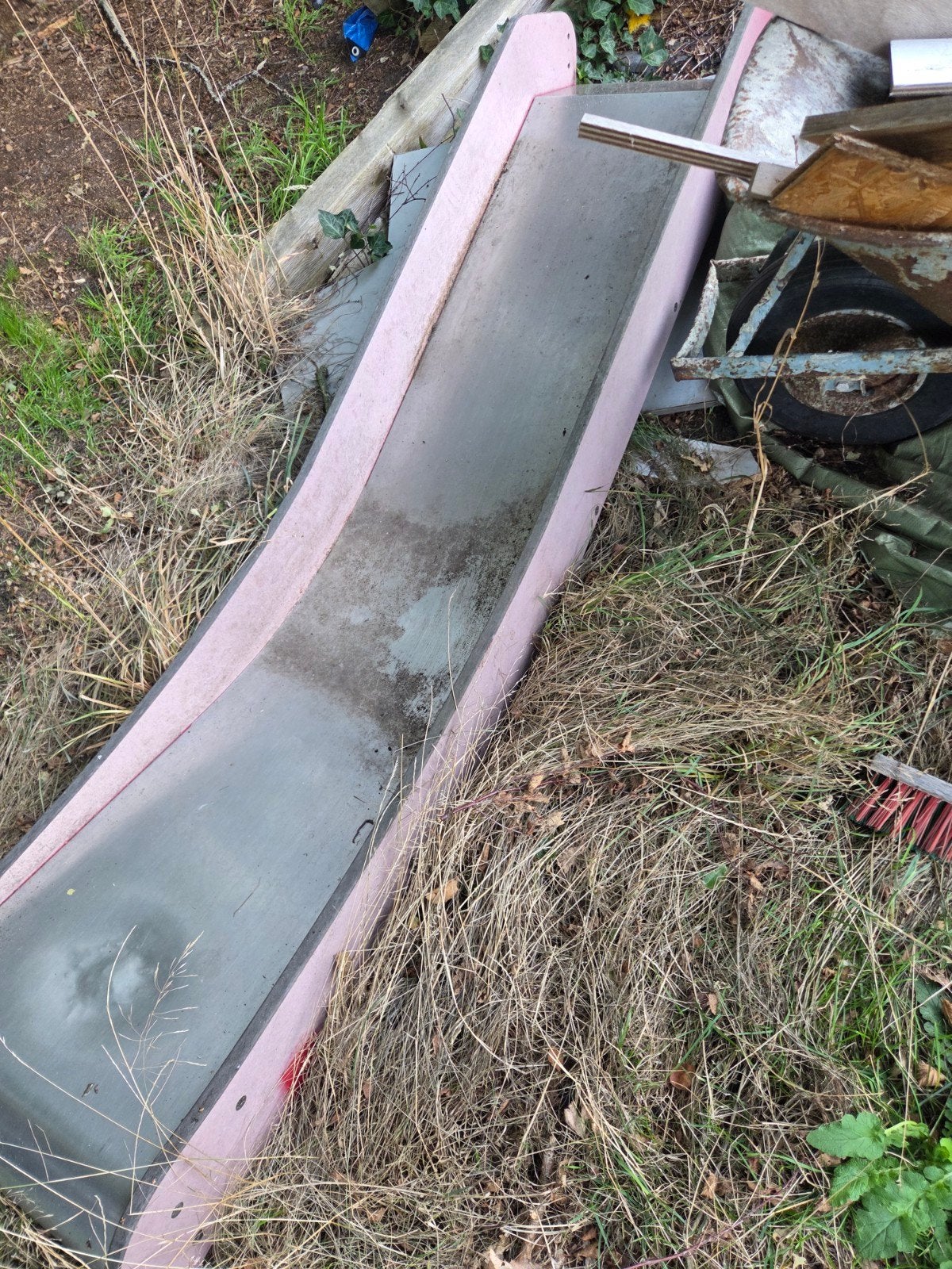 RVS Glijbaan - Opknapper, Kinderen en Baby's, Ophalen, Gebruikt, Glijbaan