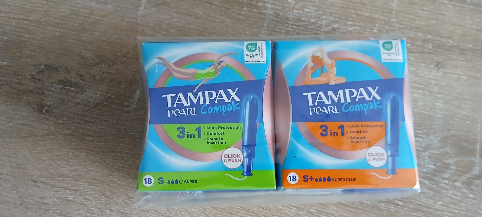 Tampax Pearl Compak Super & Super Plus (2x18 stuks), Ophalen of Verzenden, Nieuw, Overige typen