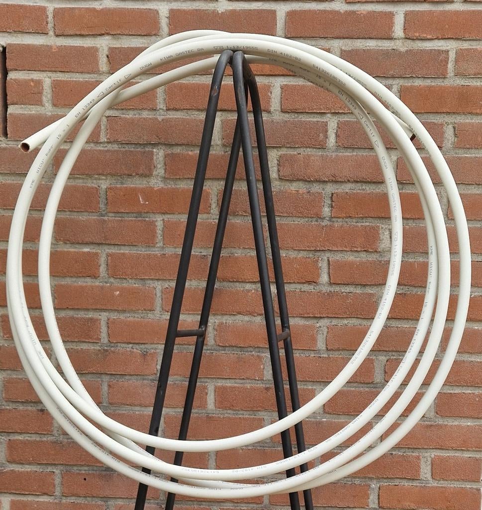 Koperen buis 15x1 mm (grijs ommanteld) 10 meter, Doe-het-zelf en Verbouw, Buizen en Afvoer, Ophalen, Overige materialen, Minder dan 20 mm