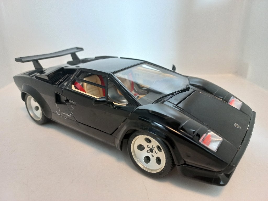 Lamborghini Countach 1988 Bburago 1:18 modelauto 147, Ophalen of Verzenden, Zo goed als nieuw, Auto, Bburago