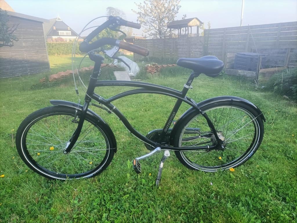 Sparta black Cruiser Fiets, Fietsen en Brommers, Fietsen | Cruisers en Lowriders, Ophalen, Terugtraprem, Staal, Cruiser