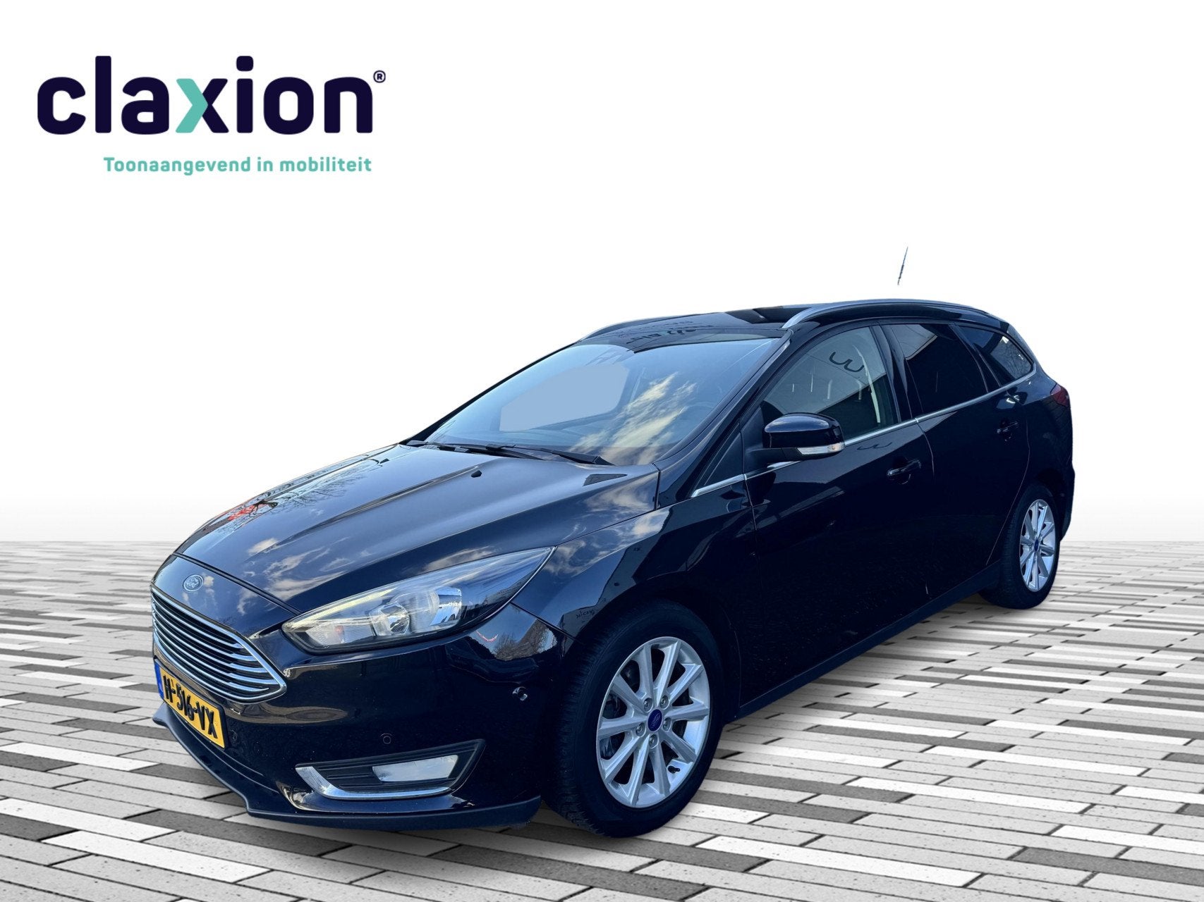 Ford Focus Wagon 1.0 First Edition, 125 pk, Gebruikt, Euro 6, Zwart