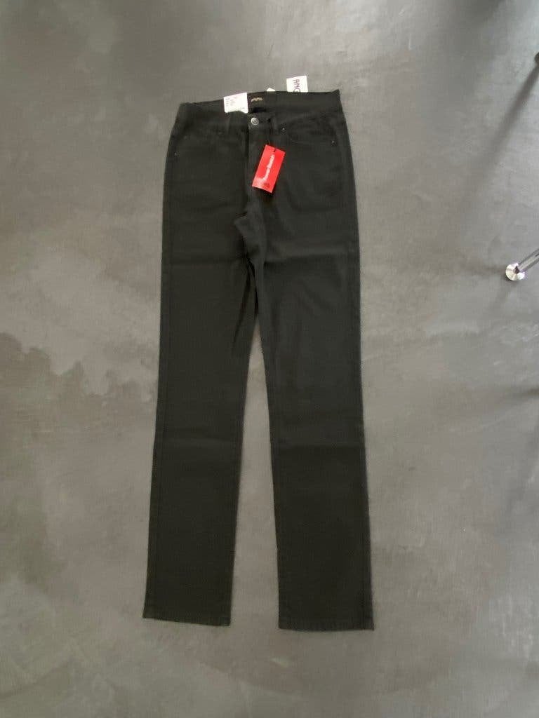 J79/12 Nieuw: Angels Cici spijkerbroek/jeans mt.36=S zwart, Zwart, Nieuw, Ophalen of Verzenden, W28 - W29 (confectie 36)