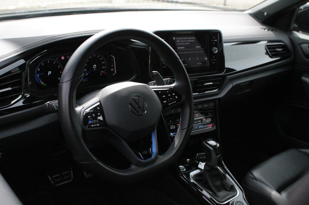 Volkswagen T-Roc 2.0 TSI 4Motion R | Akra | ACC | Leder, Auto's, Volkswagen, Automaat, Gebruikt, 4 cilinders, Zwart