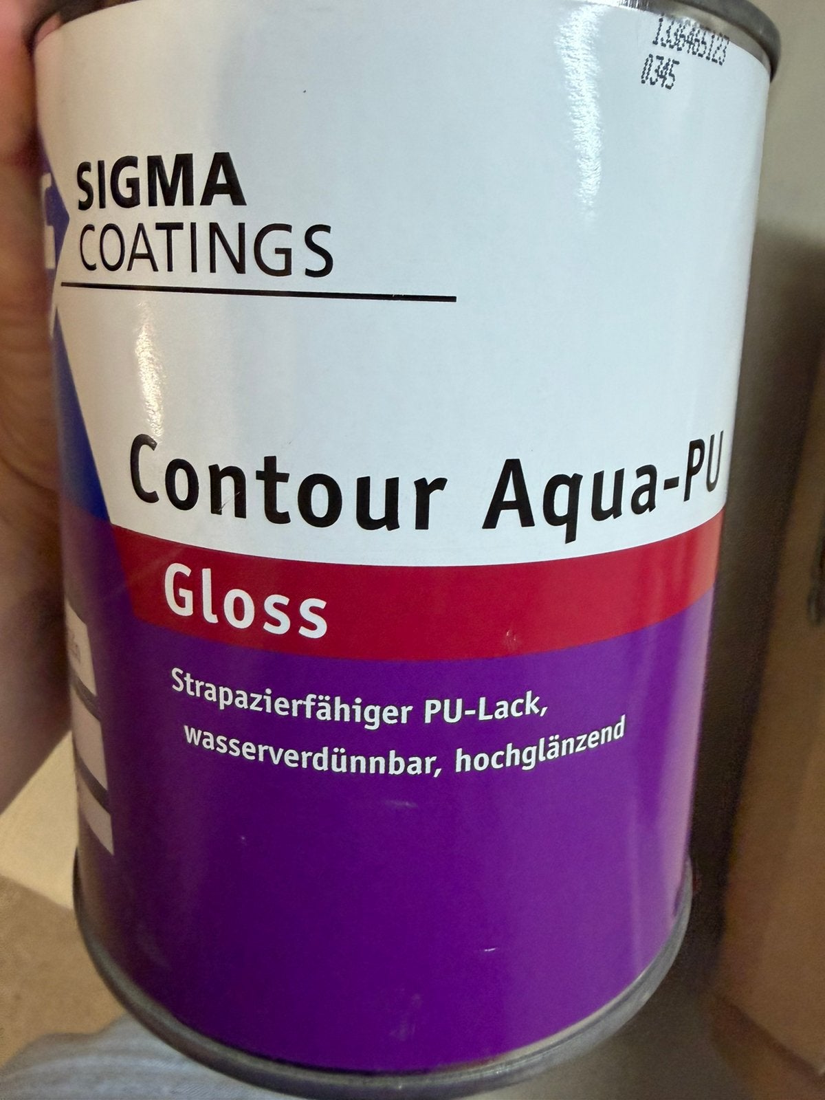 Sigma contour Aqua ral 7016, antracietgrijze lak 1liter, Ophalen of Verzenden, Nieuw, Acrylverf
