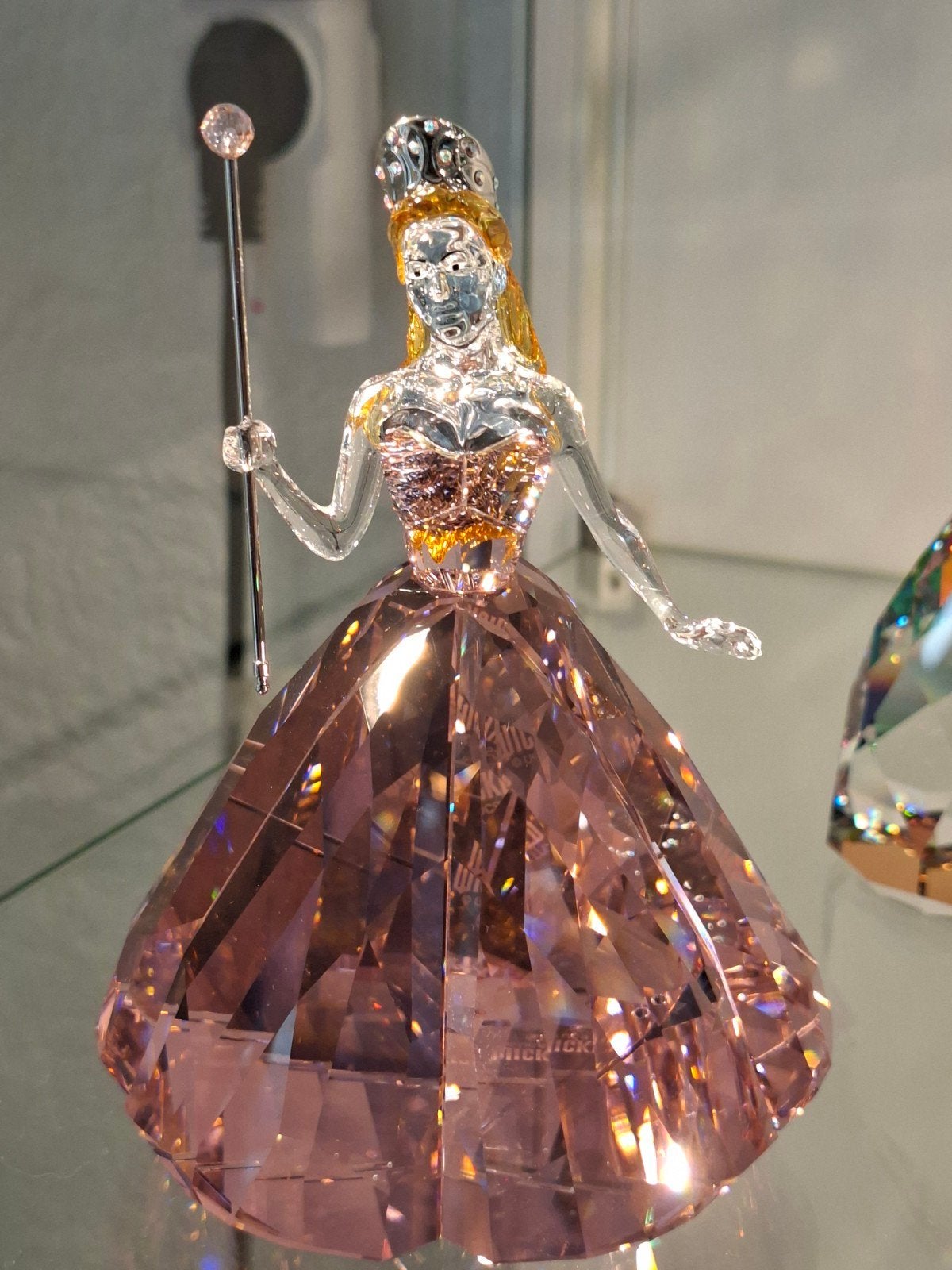 Swarovski glinda Kristallen Prinses Beeldje, Verzamelen, Swarovski, Ophalen of Verzenden, Zo goed als nieuw, Figuurtje