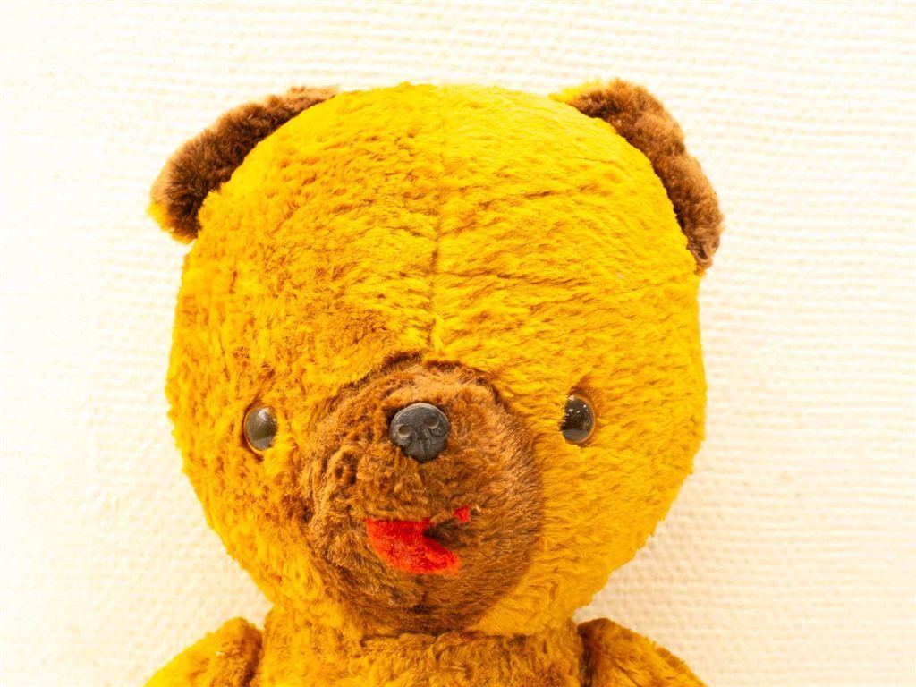 Antieke speelgoed beer 36913, Verzamelen, Beren en Cherished Teddies, Ophalen of Verzenden, Gebruikt, Beeldje, Cherished Teddies