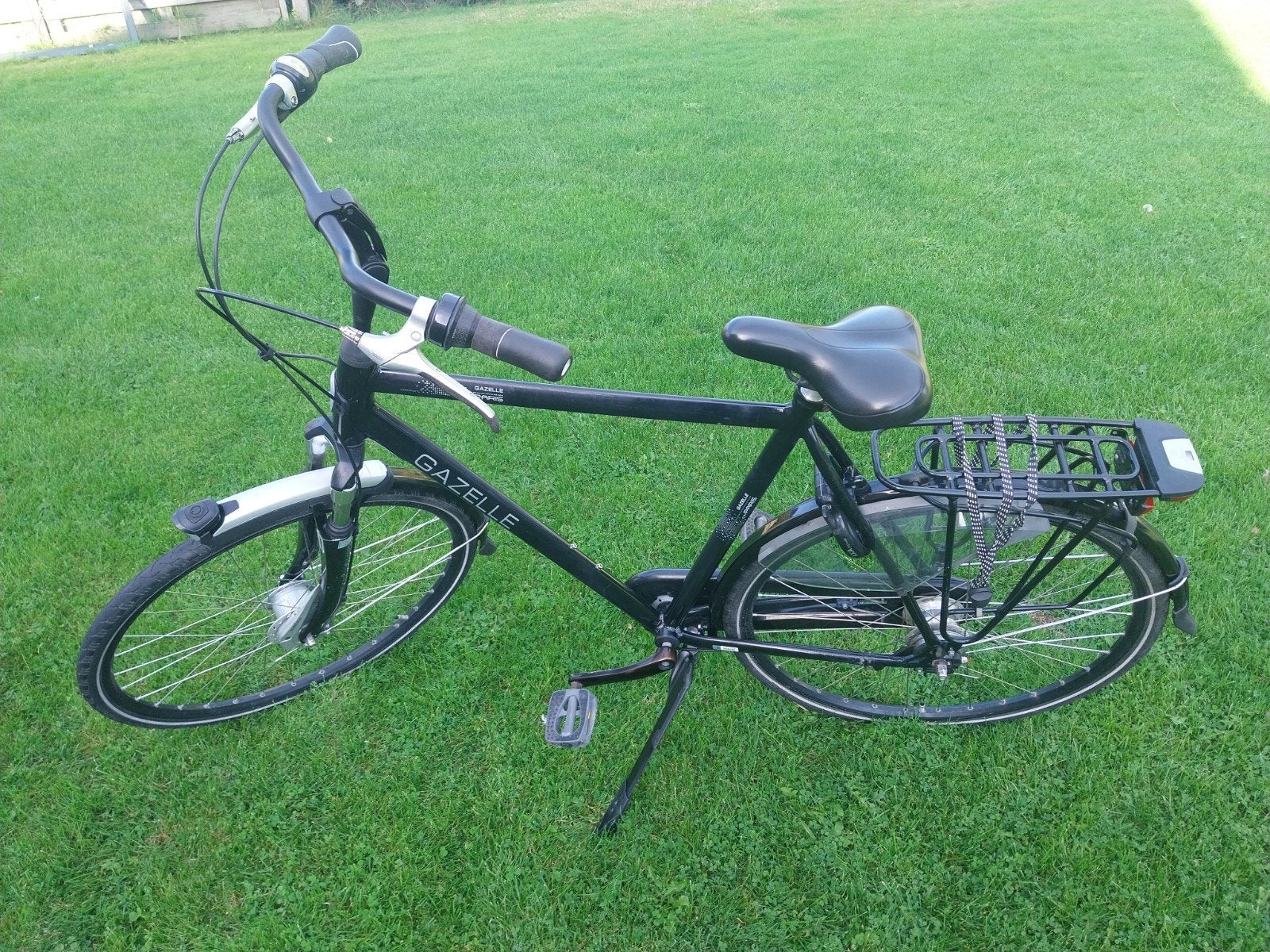 Gazelle Paris 28 inch herenfiets, Ophalen, Versnellingen, Zo goed als nieuw, 61 tot 65 cm