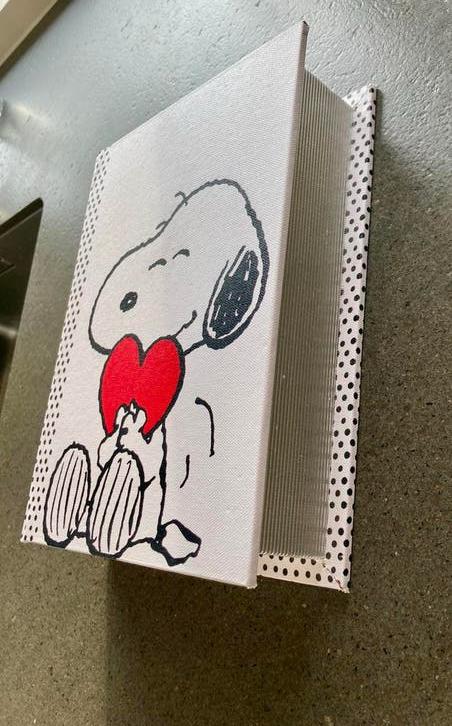 Stevige opbergbox Snoopy, Ophalen of Verzenden, Zo goed als nieuw