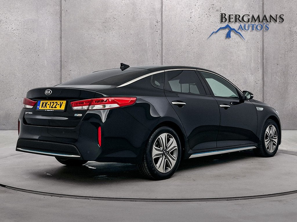 Kia Optima // 2.0 GDI PHEV Business DynamicLine // STOELVERW, Gebruikt, 4 cilinders, Optima, Zwart